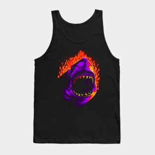 Fire shark Tank Top